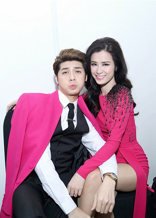 Noo Phước Thịnh vốn thân thiết với Đông Nhi trong nhiều năm. Tuy nhiên, năm 2017, cả hai vướng tin đồn bằng mặt không bằng lòng. Ảnh: Danviet