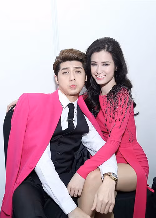 Noo Phước Thịnh vốn thân thiết với Đông Nhi trong nhiều năm. Tuy nhiên, năm 2017, cả hai vướng tin đồn bằng mặt không bằng lòng. Ảnh: Danviet