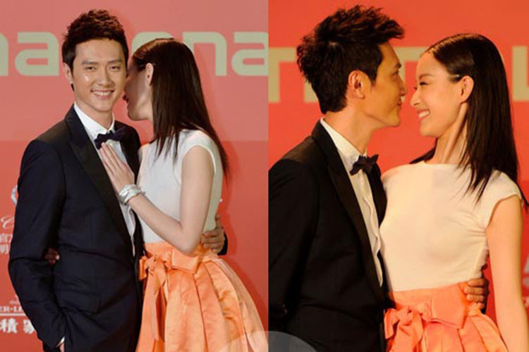 Nghê Ni là nữ diễn viên xinh đẹp kém Phùng Thiệu Phong đến 10 tuổi. Ảnh: Sina