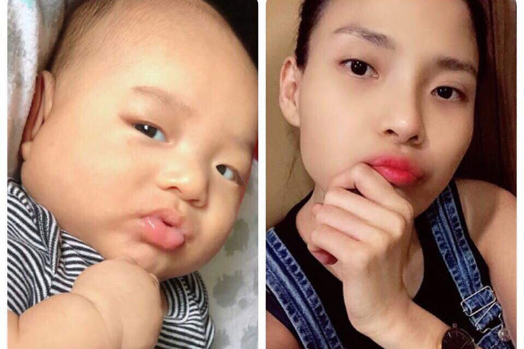 Thúy Diễm cũng mê con trai không kém ông xã Lương Thế Thành.