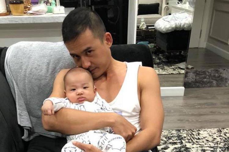 Vợ chồng nam diễn viên phim "Rau muống tháng chín" hiện có tổ ấm vô cùng hạnh phúc.