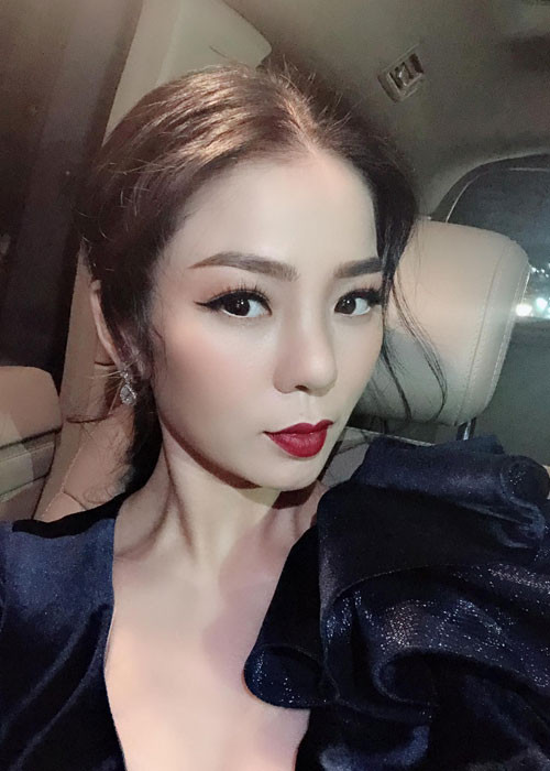 Hình ảnh mũi của Lệ Quyên sau khi tháo bỏ sụn. Trước Lệ Quyên, nhiều sao Việt cũng gặp họa vì biến chứng sau khi phẫu thuật nâng mũi. Ảnh: FBNV