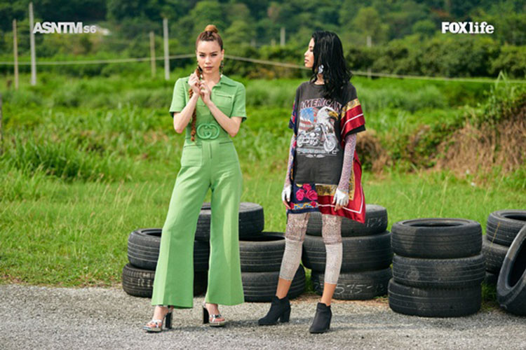 Ban tổ chức chương trình Asia's Next Top Model 2018 còn sử dụng bài hát "Em muốn anh đưa em về" của Hà Hồ làm nhạc nền cho clip quảng cáo. Ảnh: Vietnamnet