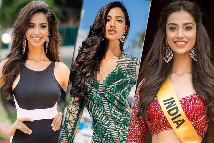 Đại diện Ấn Độ - Meenakshi Chaudhary đang rất tỏa sáng tại Hoa hậu Hòa bình Quốc tế 2018. Năm nay, đối thủ của Phương Nga 21 tuổi, là sinh viên nha khoa.