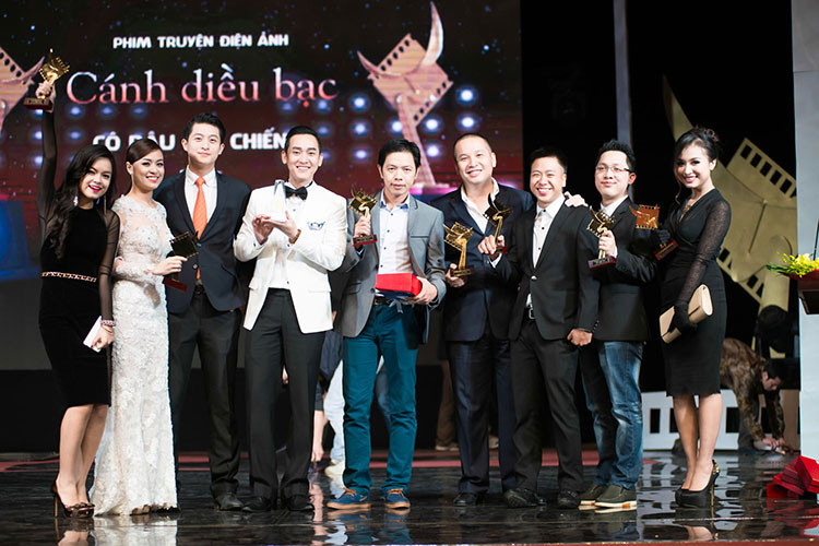 "Thần tượng" của Quang Huy giành 6 giải Cánh diều vàng 2014, trong đó có giải đạo diễn xuất sắc nhất. Ảnh: Lê Chí Linh