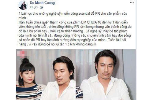 Sao Viet noi gi khi Kieu Minh Tuan xin loi vu tinh tay ba?-Hinh-2