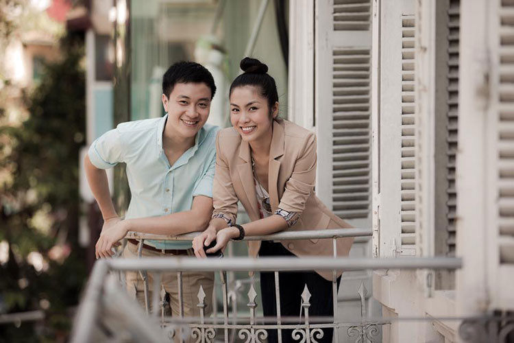 Cách đây không lâu, hai diễn viên đã hội ngộ đạo diễn của phim "Bỗng dưng muốn khóc" Vũ Ngọc Đãng.