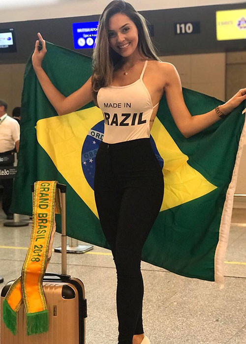 Trước khi các thí sinh năm nay sang Myanmar thi đấu, ban tổ chức đã đăng tải hình ảnh và clip giới thiệu bản thân của thí sinh. Ảnh: Globalbeauties