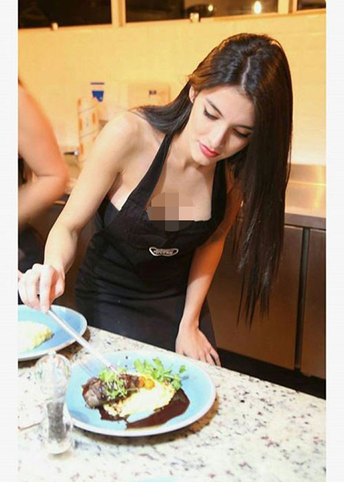 Người đẹp đến từ Paraguay thường xuyên khoe những món ăn cô tự tay làm.