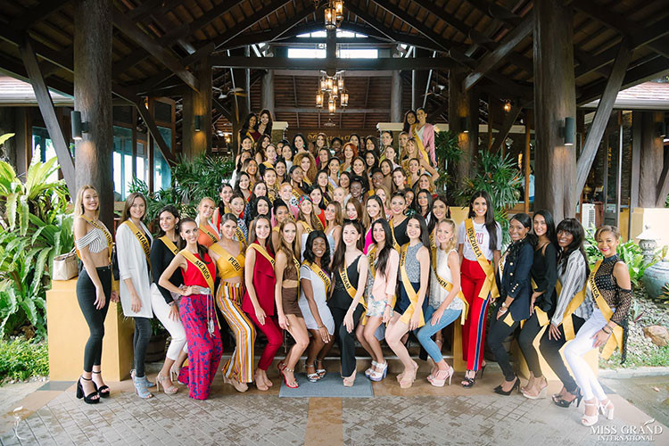 Cuộc thi Miss Grand International 2018 (Hoa hậu Hòa bình Quốc tế) có sự tham gia của 76 người đẹp đến từ khắp nơi trên thế giới. Năm nay, đại diện Việt Nam là Á hậu Bùi Phương Nga.