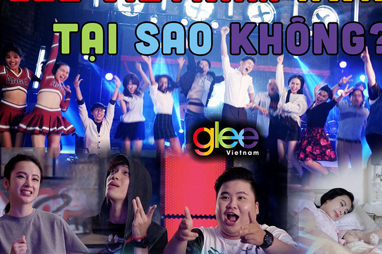 Được Việt hóa từ bản gốc Mỹ, “Glee” có khởi đầu khá khả quan bởi ánh hào quang của bản gốc. Ảnh: Fanpage