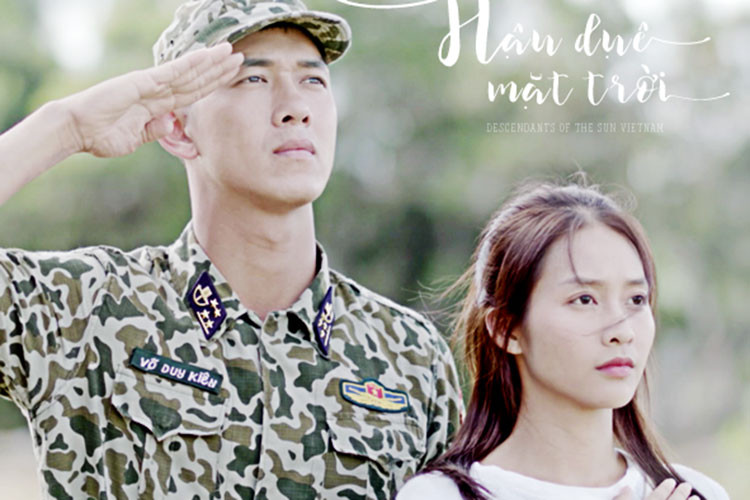 “Hậu duệ mặt trời” bản Việt còn gây ồn với những sai sót liên quan đến hình ảnh quân nhân Việt Nam. Ảnh: Fanpage
