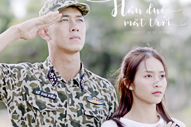“Hậu duệ mặt trời” bản Việt còn gây ồn với những sai sót liên quan đến hình ảnh quân nhân Việt Nam. Ảnh: Fanpage