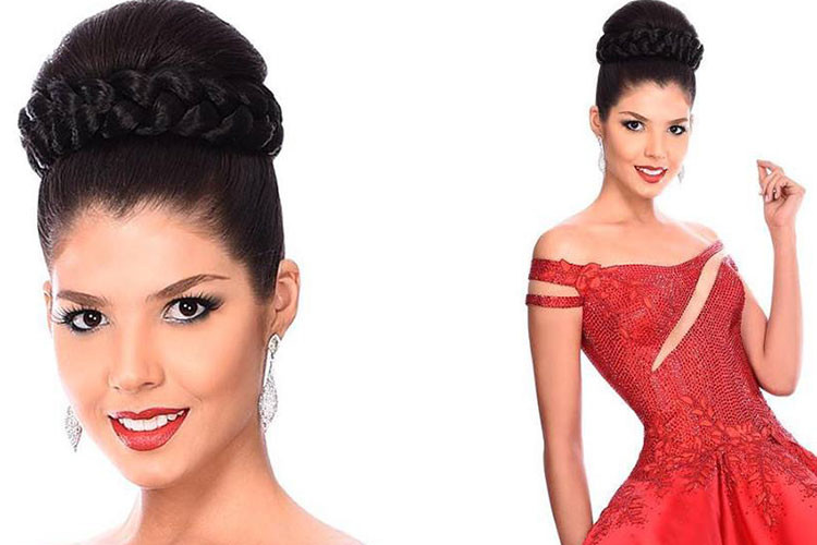 Theo sau đại diện Australia là chân dài đến từ Colombia Anabella Castro.