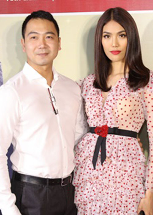 Ngày 4/10 tới đây, Lan Khuê lên xe hoa với doanh nhân Tuấn John sau một thời gian hẹn hò. Cặp đôi được khen ngợi trai tài gái sắc. Ảnh: Vietnamnet