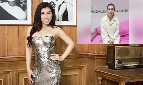 Tinh hinh moi nhat cua Ivy Tran sau su co no tui nguc