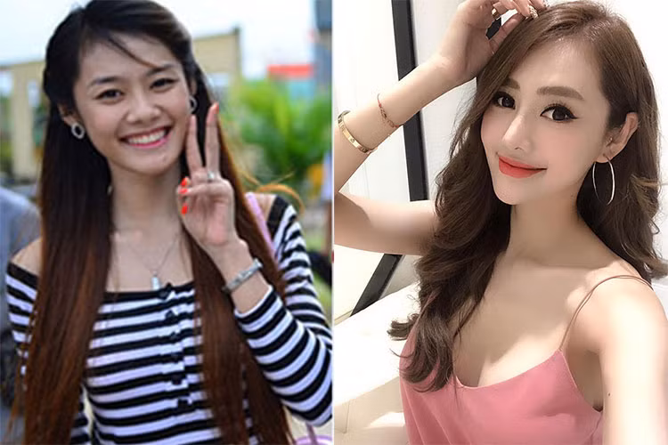 Nữ người mẫu Linh Chi thừa nhận tu sửa vòng một vào năm 2014. Lý do của cô là chủ yếu vì công việc. Ảnh: Dân Việt