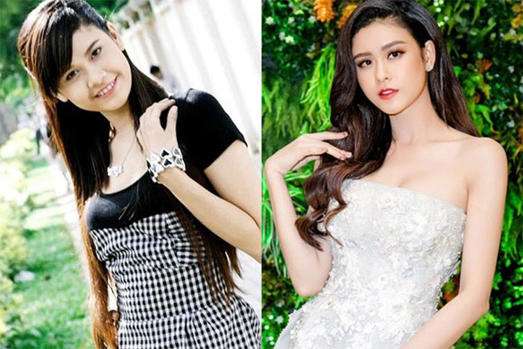 Trương Quỳnh Anh thừa nhận phẫu thuật nâng ngực vào năm 2017. Trước đó, khi mới vào nghề, nữ ca sĩ sở hữu vòng 1 khá khiêm tốn. Ảnh: Dân Việt