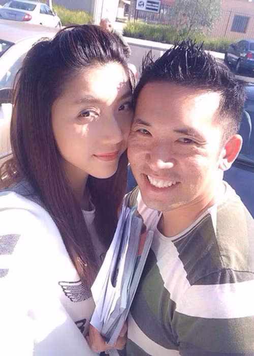 "Chồng tôi không hoàn hảo nhưng anh ấy là người độc lập, sống tình cảm và chu đáo", nữ người mẫu chia sẻ.