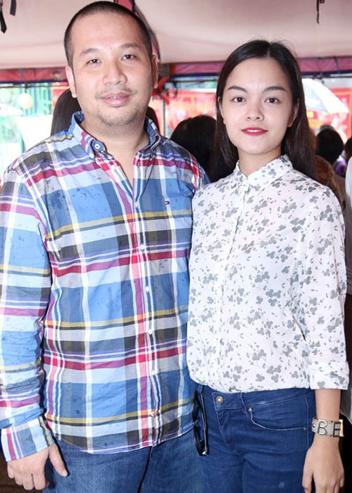 Phạm Quỳnh Anh - Quang Huy từng được xem là cặp vợ chồng mẫu mực của showbiz Việt. Ảnh: Thế giới trẻ