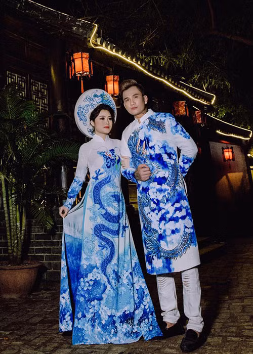 Vợ mới cưới của Lâm Chấn Huy tên Thu Hương. Theo Zing, cô sinh năm 1993, kém chồng 12 tuổi. Ảnh: FBNV