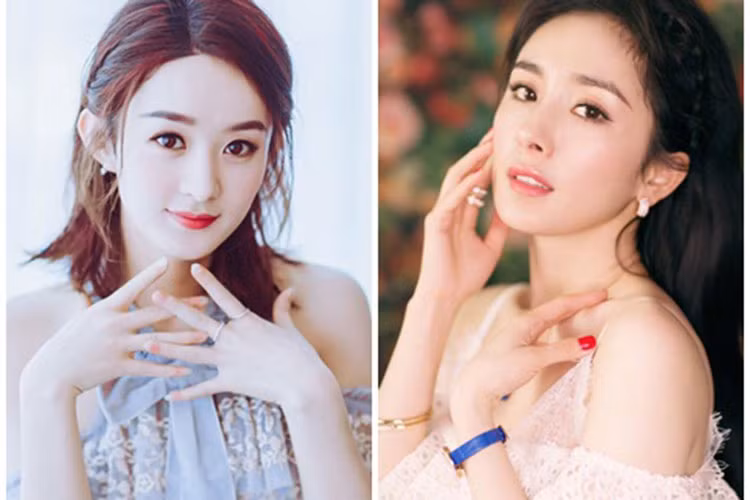 Triệu Lệ Dĩnh còn vướng tin đồn không ưa Dương Mịch sau khi thường xuyên bị ví von là "Tiểu Dương Mịch". Ảnh: Vietnamnet