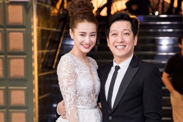 Giống Cát Phượng, Nhã Phương cũng bao dung với Trường Giang dù nam danh hài 5 lần 7 lượt bị tố lăng nhăng. Ảnh: Lao động