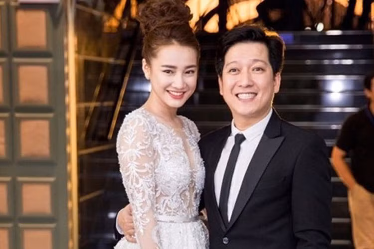 Giống Cát Phượng, Nhã Phương cũng bao dung với Trường Giang dù nam danh hài 5 lần 7 lượt bị tố lăng nhăng. Ảnh: Lao động