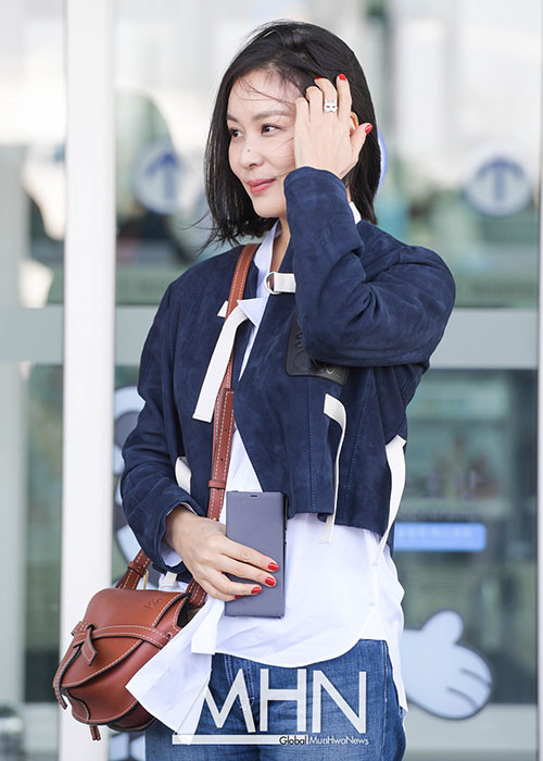 Trở lại đóng phim khiến Go So Young cảm thấy vui vẻ hơn thay vì chỉ làm vai trò của một người vợ. Ảnh: Mhn