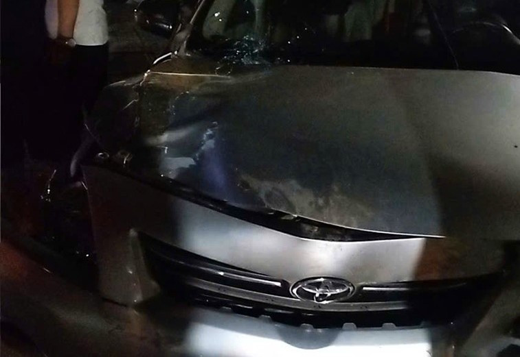 Va cham voi o to con, nguoi phu nu o Ha Tinh tu vong