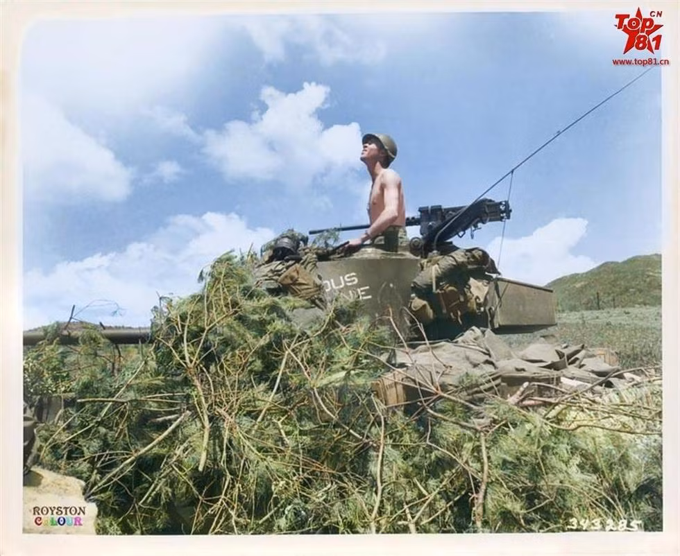 Thời gian đầu của cuộc chiến, Quân đội Bắc Triều Tiên đã kiểm soát được đến 90% lãnh thổ của Bán Đảo Triều Tiên trước khi bị lực lượng Liên hiệp quốc can thiệp và đẩy lui. Nguồn ảnh: QQ.