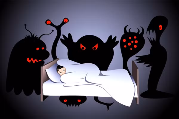 5. Trong giấc mơ đi không vững, thân người xiêu vẹo, chân tay trĩu nặng, kèm theo cảm giác ngột thở, rồi đột nhiên tỉnh dậy. Có thể là triệu chứng đau thắt ngực liên quan đến bệnh phổi, tim.