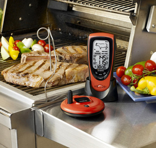 Dùng nhiệt kế thực phẩm để đảm bảo nấu chín thức ăn ở nhiệt độ 160 độ C hoặc cao hơn thế. Ảnh: dientutieudung