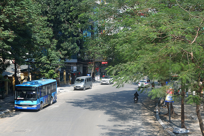 Duong pho Ha Noi bot ngot ngat trong ngay dau nghi Tet duong lich-Hinh-2