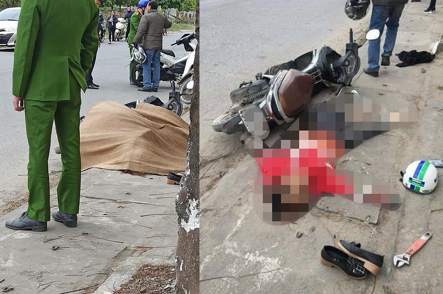 Nguoi phu nu bat ngo bi mot doi tuong sat hai ngay giua pho