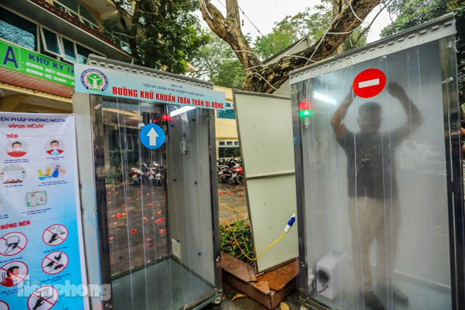 Buong khu khuan toan than di dong khong 