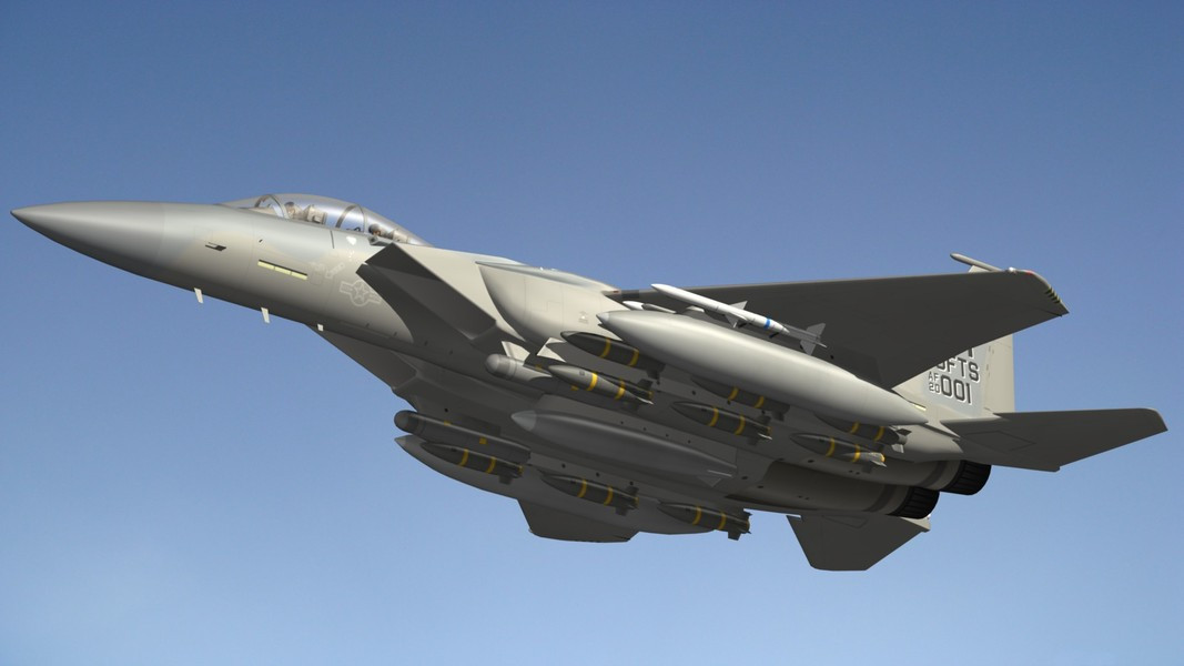 Về vũ khí, F-15EX có thể mang tới 22 tên lửa không đối không, bao gồm AIM-120 AMRAAM và AIM-9X Sidewinder. Đối với các nhiệm vụ không đối đất, nó có thể được trang bị các loại đạn dược dẫn đường chính xác như Đạn tấn công trực tiếp chung (JDAM) và bom đường kính nhỏ (SDB). Thêm vào đó, nó có một khẩu pháo M61 Vulcan 20mm cho các trận chiến tầm gần.