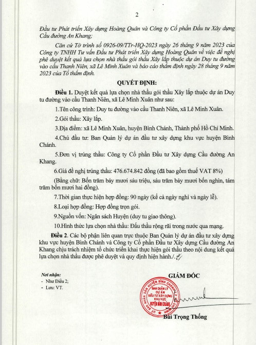 TP. HCM: Cau duong An Khang, 1 ngay trung 6 goi thau tai Binh Chanh-Hinh-5