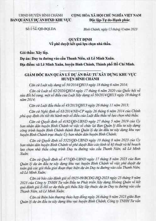 TP. HCM: Cau duong An Khang, 1 ngay trung 6 goi thau tai Binh Chanh-Hinh-4