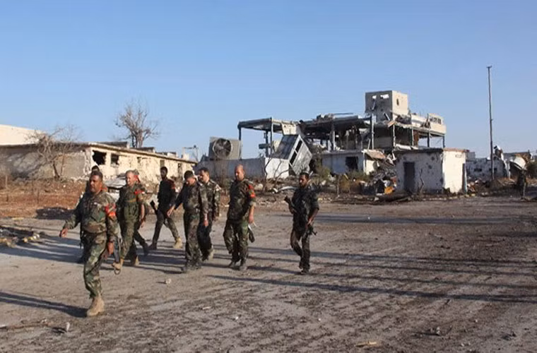 Hình ảnh vùng đất mới được giải phóng. Ảnh FNA