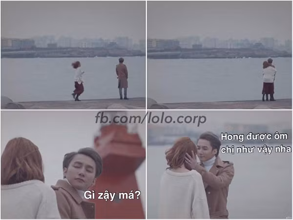 Bỗng nhiên "sếp" lại bị đổi giới tính trong một cảnh quay lãng mạn.