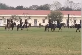 Hồi cuối năm 2019, Bộ Công an cũng từng dự kiến sẽ thành lập trung đoàn Không quân và Kỵ binh đầu tiên cho lực lượng Cảnh sát Cơ động của Việt Nam. Nguồn ảnh: Tiktok.