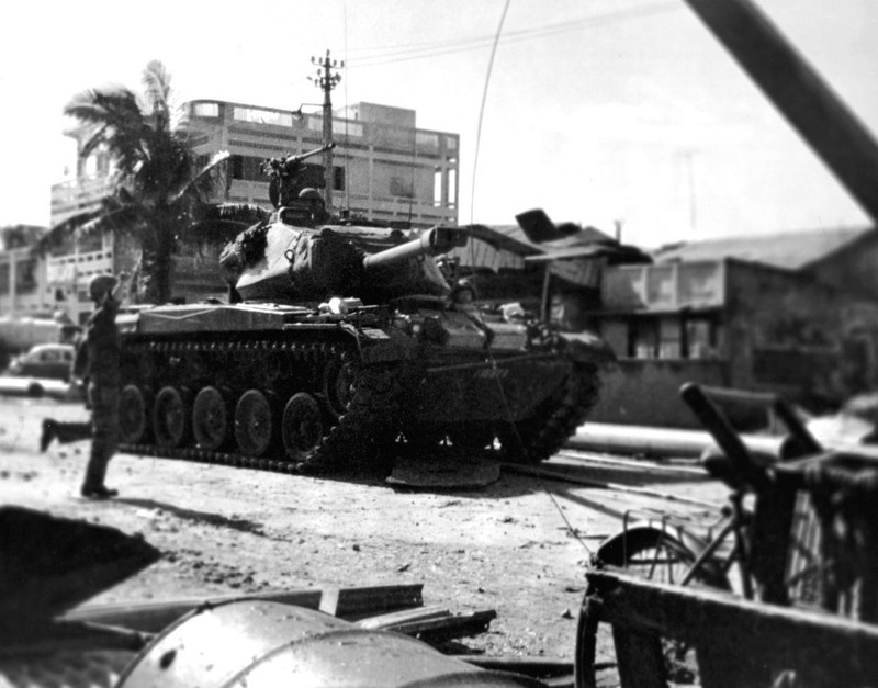 Một trong những loại xe tăng địch được ta trưng dụng nhiều nhất chính là xe tăng M41 Walker Bulldog. Nguồn ảnh: TL.