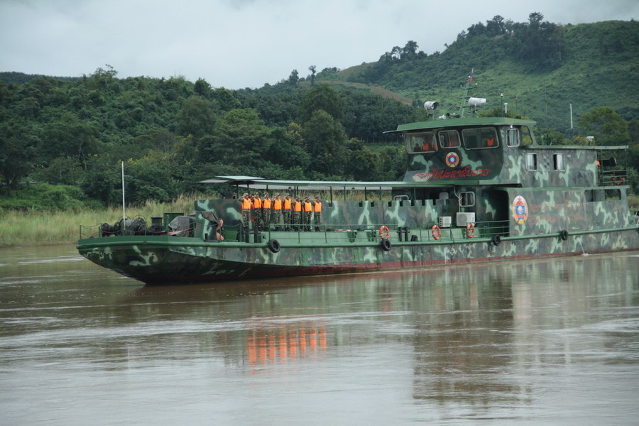 Do không hề có đường giáp biển, Thuỷ quân Nhân dân Lào có nhiệm vụ rất đặc thù đó là hoạt động, kiểm soát an ninh trật tự trên sông Mekong. Nguồn ảnh: Newscn.