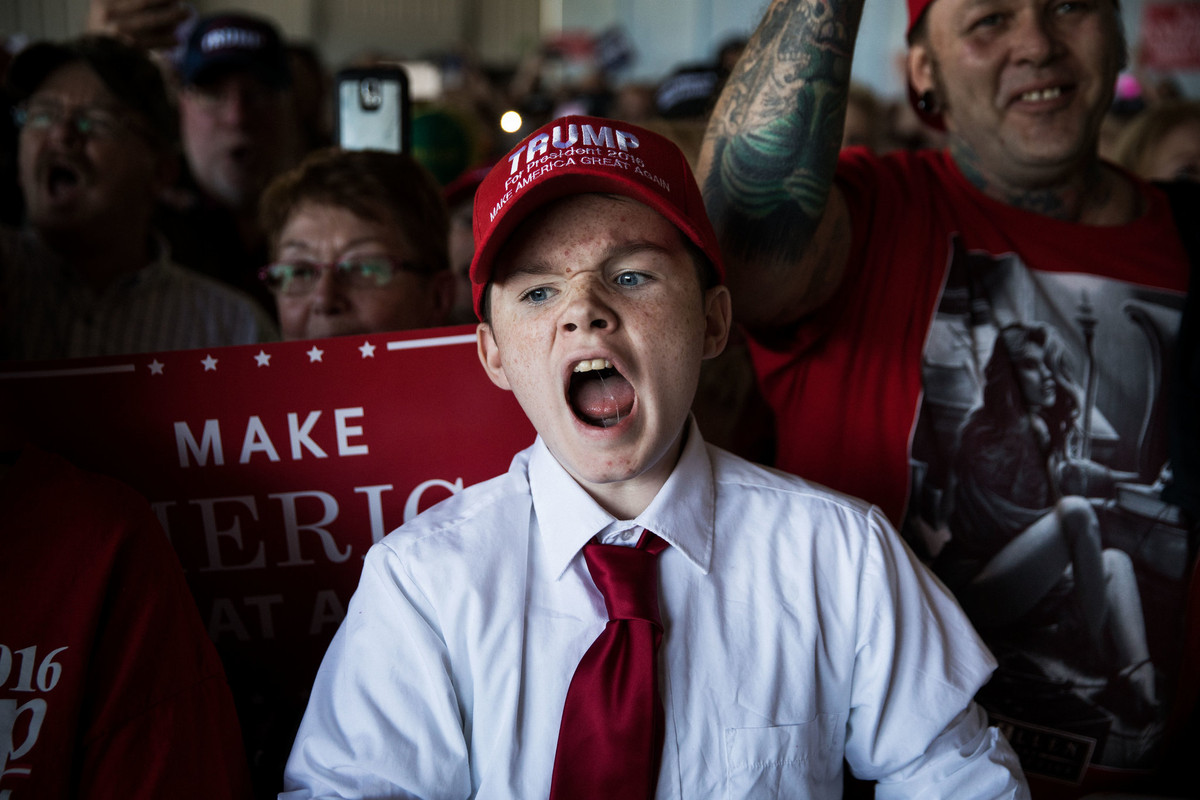 Năm 2016, nước Mỹ tiến hành bầu cử với nhân tố mới mang tên Donald Trump. Nguồn ảnh: NYtimes.