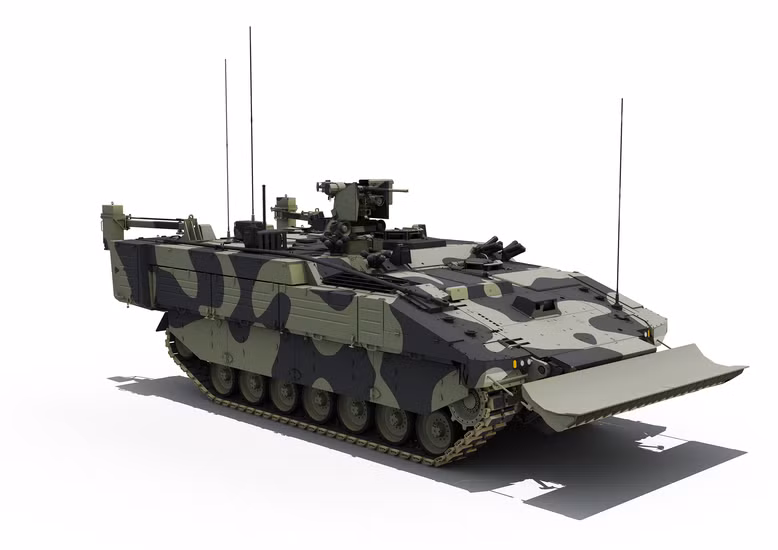 Ngoài ra còn có ATLAS, loại phương tiện này cũng được sử dụng vào nhiệm vụ thu hồi phương tiện hư hỏng hoặc mắc kẹt trên chiến trường. Nguồn ảnh: Chosun.