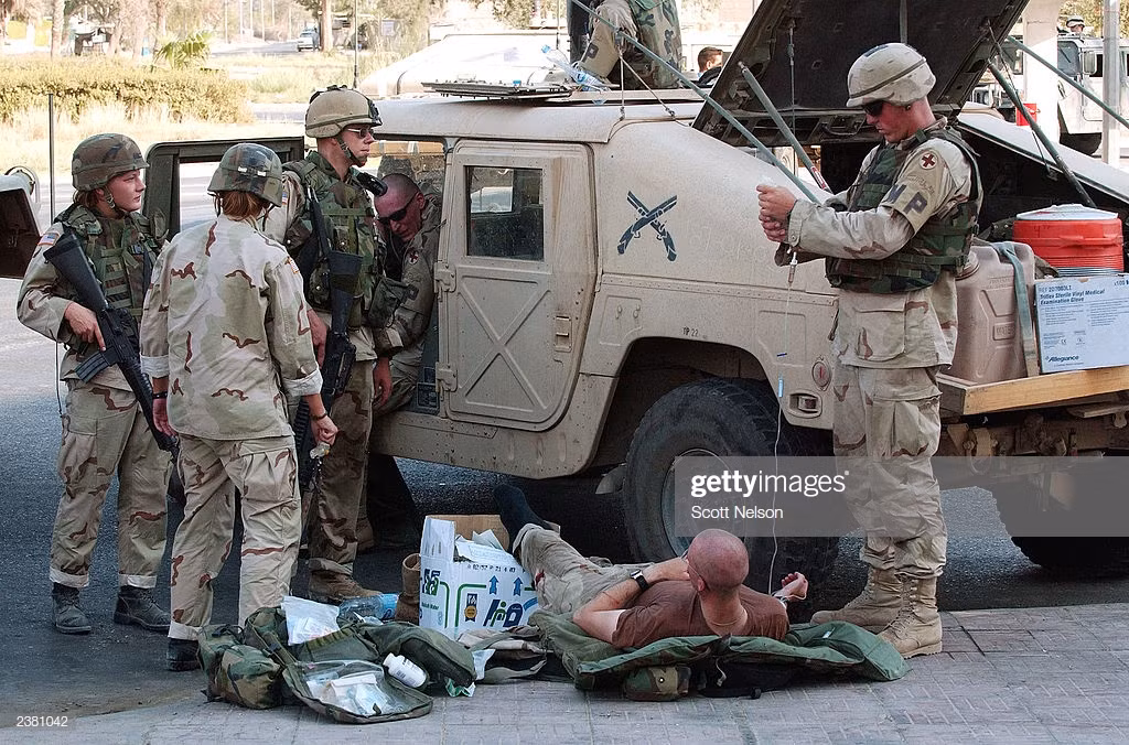 Trước đó, 34 lính Mỹ đã được chuẩn đoán chấn động não sau vụ tấn công của Iran. Mặc dù vậy Mỹ vẫn khẳng định không có thương vong về người trong vụ việc này. Nguồn ảnh: BI.