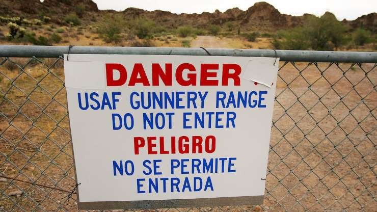 Thao trường Không quân Barry M. Goldwater thuộc Không quân Mỹ ở bang Arizona.