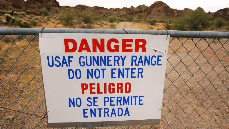 Thao trường Không quân Barry M. Goldwater thuộc Không quân Mỹ ở bang Arizona.