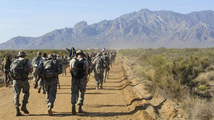 Thao trường tên lửa White Sands thuộc Lục quân Mỹ, nằm ở bang New Mexico.